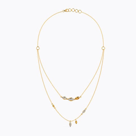 Maria Shining Layered Gemstone Necklace Maria Shining Layered Gemstone Necklace