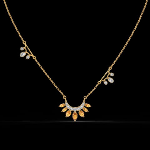 Aisha Layered Gemstone Necklace