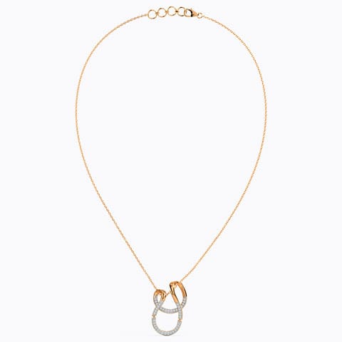 Sheen Curves Diamond Necklace