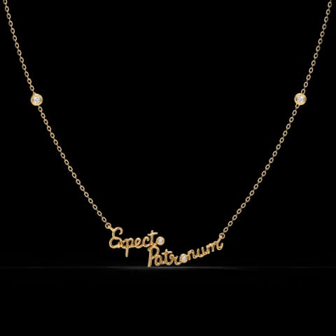 Expecto Patronum Diamond Necklace Expecto Patronum Diamond Necklace