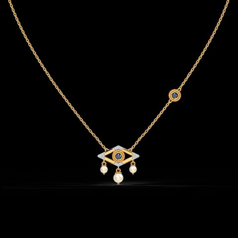 Desire Evil Eye Pearl Necklace