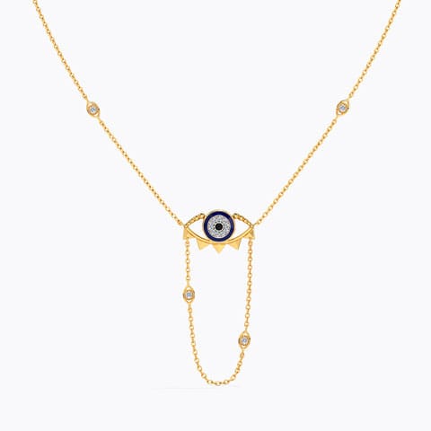 Chic Evil Eye Diamond Necklace Chic Evil Eye Diamond Necklace