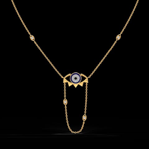 Chic Evil Eye Diamond Necklace Chic Evil Eye Diamond Necklace