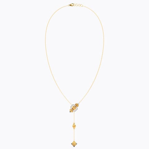 Ahanika Gemstone Lariat Necklace