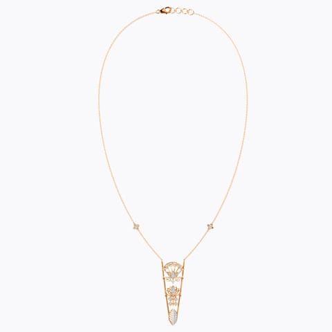 Floret Bloom  Diamond  Necklace Floret Bloom  Diamond  Necklace