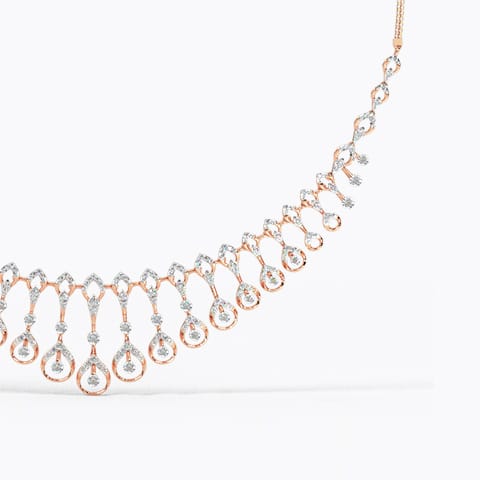 Dazzling Bliss Diamond Necklace