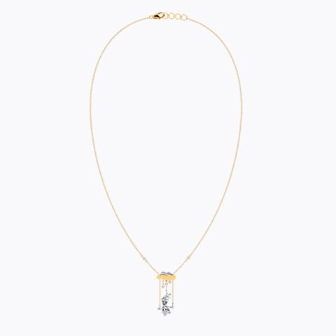 Frozen Diamond Rain Necklace