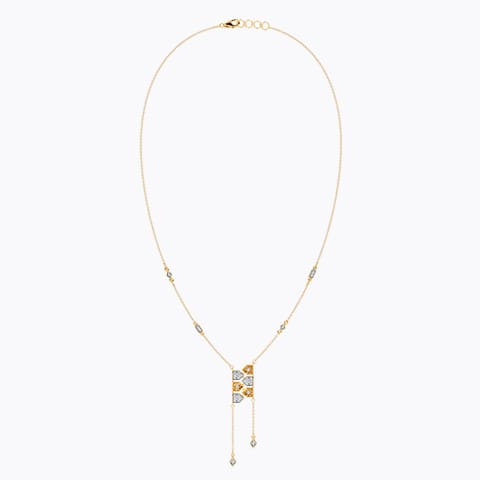 Festivity Flame Diamond Lariat Necklace Festivity Flame Diamond Lariat Necklace
