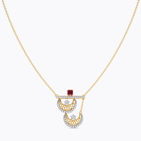 Festive Glamour Gemstone Necklace Festive Glamour Gemstone Necklace