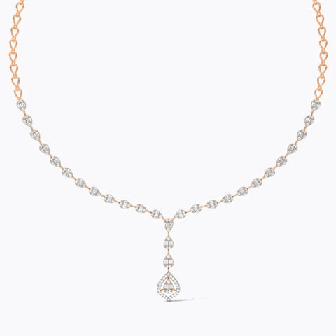 Sovereign Shimmer Diamond Necklace