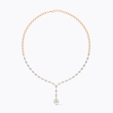 Sovereign Shimmer Diamond Necklace