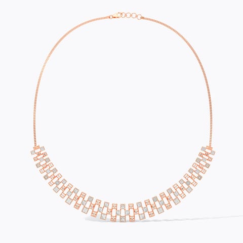 Dazzle Enigma Diamond Necklace