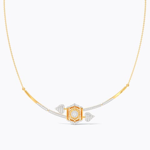 Botanic Mosaic Diamond Necklace