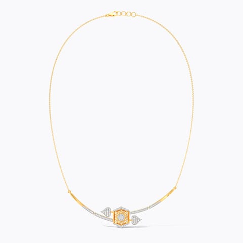 Botanic Mosaic Diamond Necklace