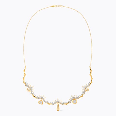 Paisley Zest Gemstone Necklace