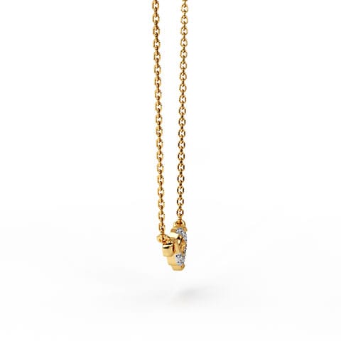 Heart Spark Diamond Necklace Heart Spark Diamond Necklace