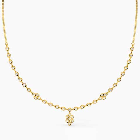Kavarcci 22k Gold and Diamond Necklace