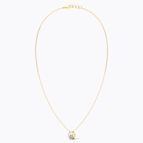 Twin Halo Diamond Necklace Twin Halo Diamond Necklace