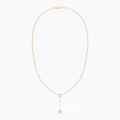 Scintillating Diamond Lariat Necklace Scintillating Diamond Lariat Necklace