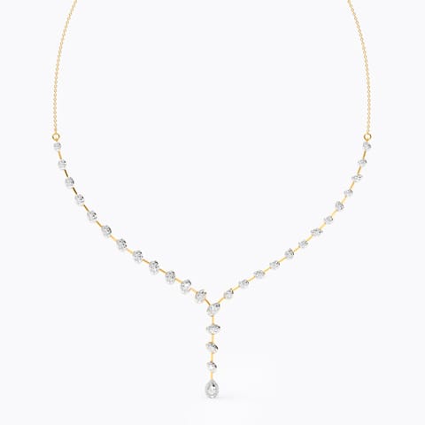 Celestial Beauty Diamond Lariat Necklace Celestial Beauty Diamond Lariat Necklace