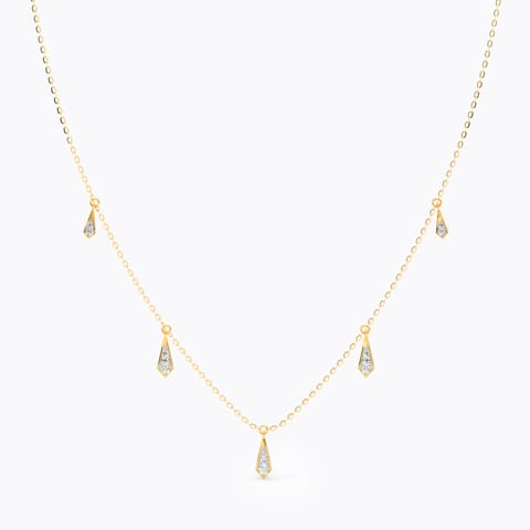Hanging Spears Diamond Necklace Hanging Spears Diamond Necklace
