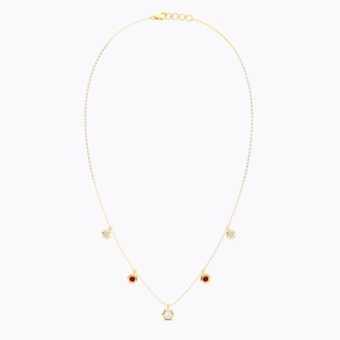 Berry Drops Gemstone Necklace Berry Drops Gemstone Necklace