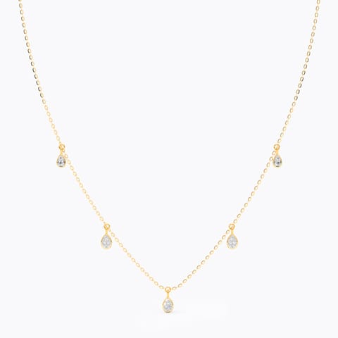 Rain Drops Diamond Necklace Rain Drops Diamond Necklace