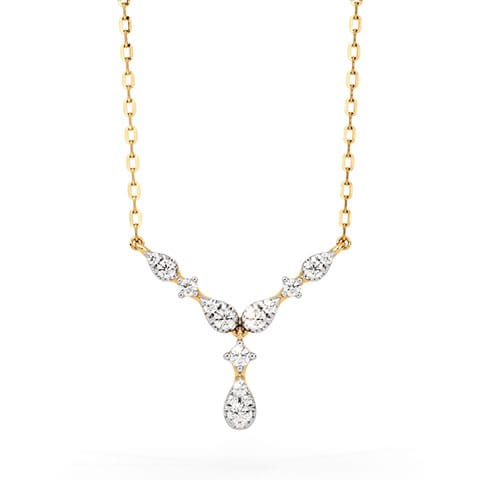 Riverbend Sparkle Diamond Necklace