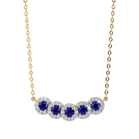 Unfolding Cosmos Gemstone Necklace Unfolding Cosmos Gemstone Necklace