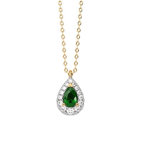 Midnight Ocean's Dew Gemstone Necklace Midnight Ocean's Dew Gemstone Necklace