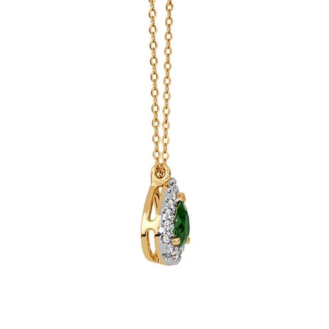 Midnight Ocean's Dew Gemstone Necklace Midnight Ocean's Dew Gemstone Necklace