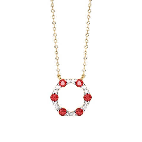 Little Love Petal Gemstone Necklace Little Love Petal Gemstone Necklace