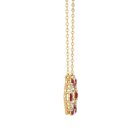 Little Love Petal Gemstone Necklace Little Love Petal Gemstone Necklace
