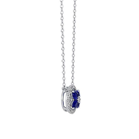 Berry Wreath Gemstone Necklace Berry Wreath Gemstone Necklace