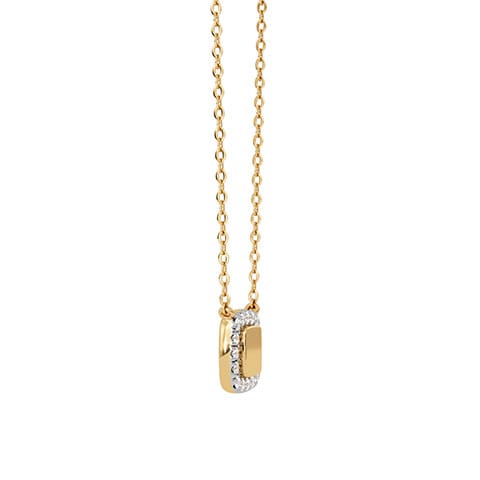 Dignified Pave Diamond Necklace Dignified Pave Diamond Necklace
