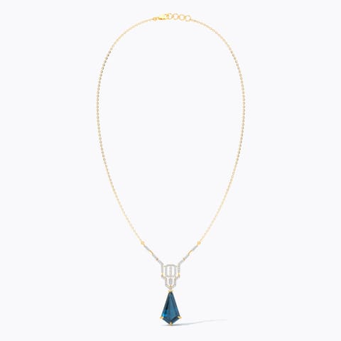 Imperial Blue Gemstone Necklace Imperial Blue Gemstone Necklace