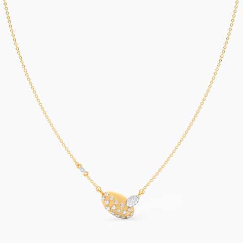 Gypsy Oval Diamond Necklace Gypsy Oval Diamond Necklace