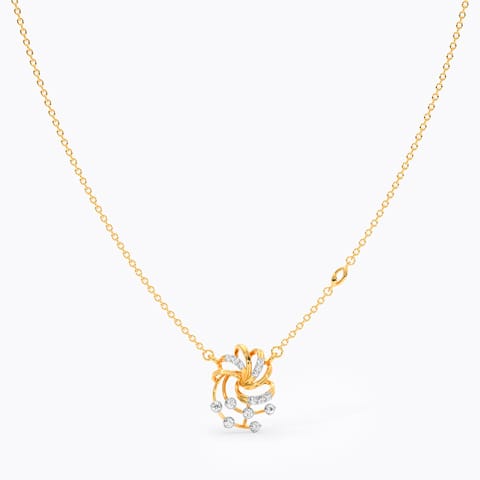 Radiatnt Whirl Diamond Necklace Radiatnt Whirl Diamond Necklace