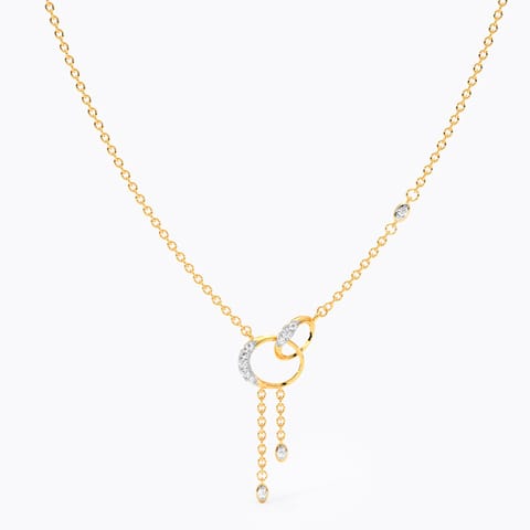 Entwine Circles Diamond Necklace Entwine Circles Diamond Necklace