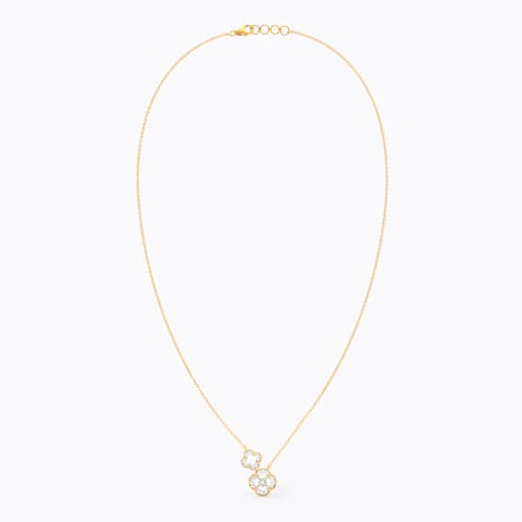 Clover Diamond Necklace Clover Diamond Necklace
