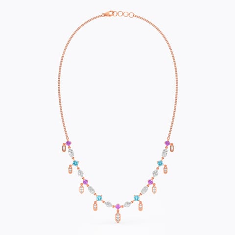 Blaze Ciel Gemstone Necklace Blaze Ciel Gemstone Necklace