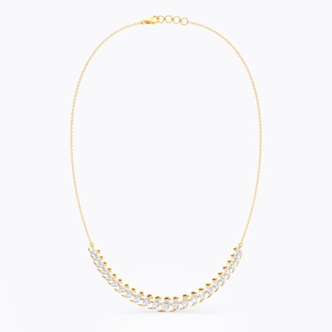 Streamlined Sparkle Diamond Necklace Streamlined Sparkle Diamond Necklace