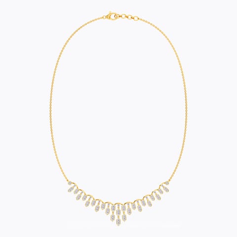 Radiant Hexa Diamond Necklace Radiant Hexa Diamond Necklace