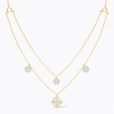 Jewel Cascade Diamond Necklace Jewel Cascade Diamond Necklace
