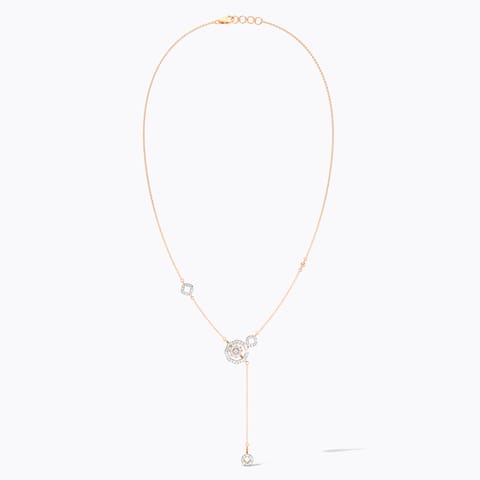 Dangling Sparkles Diamond Necklace