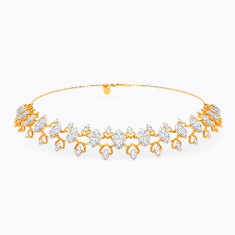 Whimsical Vines Diamond Necklace Whimsical Vines Diamond Necklace