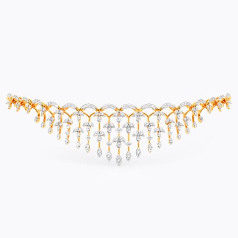 Glamorous Cascade Diamond Necklace Glamorous Cascade Diamond Necklace
