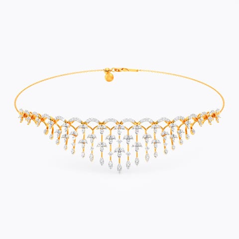 Glamorous Cascade Diamond Necklace Glamorous Cascade Diamond Necklace