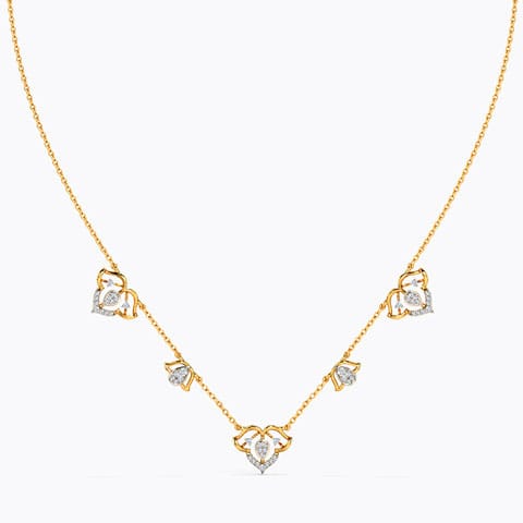 Twinkling Taani Diamond Necklace