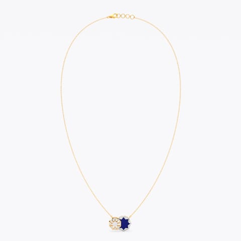 Lapis Lazuli 2 Way Gemstone Necklace
